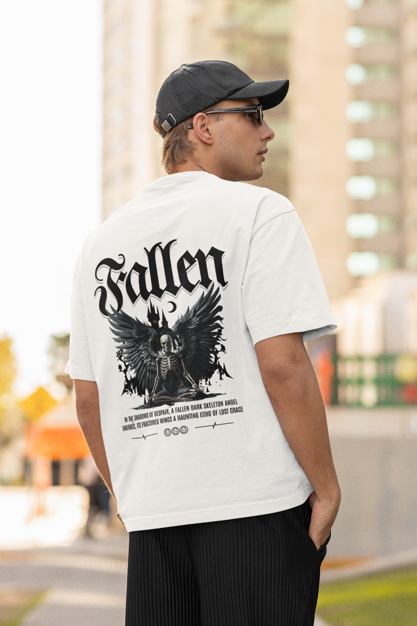 Fallen Oversized Unisex Tee Shirt